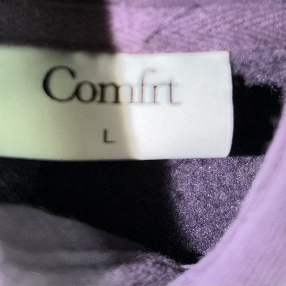 Comfrt Signature Hoodie Blackberry L Purple - Picture 3 of 3